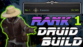 Rank 1 Druid Build High Roller PvP  Dark and Darker [upl. by Gudrun]