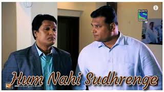 Duo VM♥️ ABHIJEET AND DAYA  CID  HUM NAHI SUDHRENGE AbhishekAgrahari135 [upl. by Tebzil]