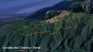 Levada dos Cedros  Fanal Trail Map Walking in Madeira [upl. by Gadmann]