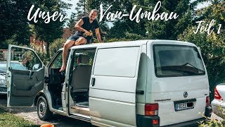 Isolierung Boden Seitenverkleidungen amp Dachfenster  VW T4 CamperSelbstausbau Teil 2 [upl. by Josey831]