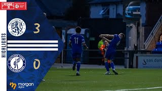 Highlights Macclesfield FC 30 Matlock Town [upl. by Anaoy817]