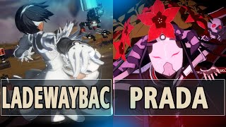 GBVSR🔥Ladewaybac 2B Vs Prada Nier🔥 High Level Gameplay [upl. by Brouwer658]