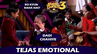 Super Dancer Chapter 3 Grand Finale Tejas Feels Nostalgic Recalling Her Dadi Saksham To Tease More [upl. by Arodal]