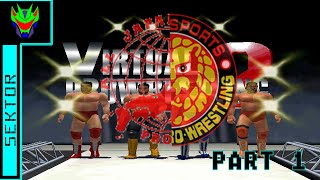 VIRTUAL PRO WRESTLING 2 Finishers PART 1 AJPW and NJPW [upl. by Akired969]