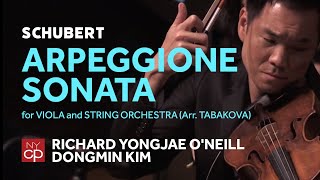 NYCP Schubert  Arpeggione Sonata Richard ONeill viola [upl. by Gnep]