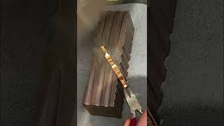 Wow heres how to make a 24k gold bracelet 🔥🔨 shorts gold viral jewellry Reels video silve [upl. by Ahsel974]