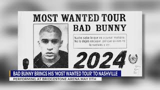 Bad Bunny bringing ‘Most Wanted’ Tour to Nashville in 2024 [upl. by Parent561]