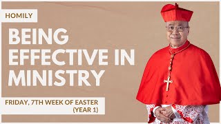 Being Effective In Ministry  William Cardinal Goh Homily  26 May 2023 [upl. by Airotciv95]