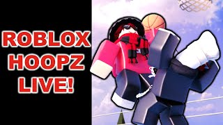 ROBLOX HOOPZ BASKETBALL LIVE [upl. by Oicatsana875]