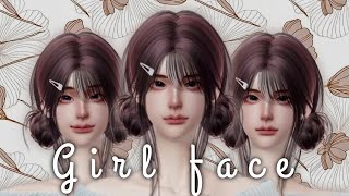 Zepeto face tutorial Pretty girl [upl. by Eudosia130]