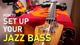 How to setup your Fender Bass like a Pro  Full tutorial Jazz Bass and Precision [upl. by Amekahs335]