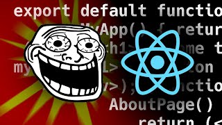 When C programmer tries React JS [upl. by Lyram]