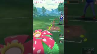 Venusaur vs Sudowoodo in pokemongo like pokemon subscribe 100iv foryou [upl. by Nillok]