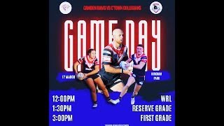 2024 R1 First Grade  Rams v Collegians [upl. by Dulsea]