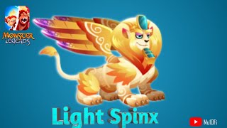 How To Breed Light Spinx  Monster Legends [upl. by Aleece936]