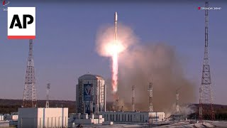 Russian rocket launches Iranian satellites as Moscow and Tehran expand ties [upl. by Duile]