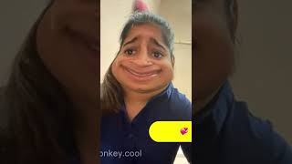 Trolling girls on ometv Subscribe for more funny and lovely videos 😅❤ viral trending [upl. by Durrej]