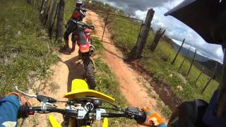 CRF450X Vs DRZ400 [upl. by Adnilre]