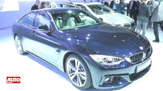 Genf 2014 BMW 2er Active Tourer und 4er Gran Coupé [upl. by Hamlen285]