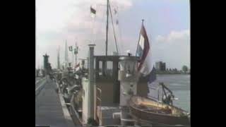 Sleepboten race op de Eems in Delfzijl 1986 [upl. by Amadas]