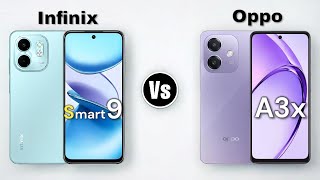 Infinix Smart 9 Vs OPPO A3x  🤑الأرخص في السوق [upl. by Eseeryt]