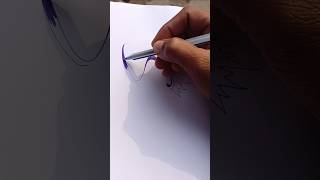 S letter Design draw easy to ball pen 🖊️sletterstatus song design viralshort [upl. by Ard446]