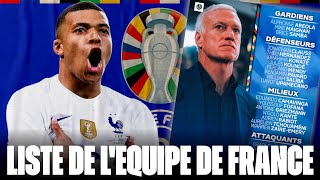 La liste de lEquipe de France pour lEuro 2024 avec Ngolo Kanté [upl. by Yeung475]