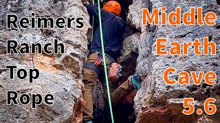 Reimers Ranch  Middle Earth Cave 56 Very Fun Warm Up Route [upl. by Marguerie]