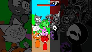 Incredibox Sprunki Wenda vs Black  Which team will win sprunki animation trending [upl. by Dagnah359]