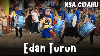 Atraksi Drumband NSA di Kp Cidahu Tonggoh  Edan Turun [upl. by Shifrah562]