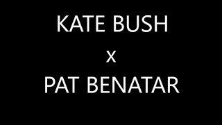 Kate Bush 78Pat Benatar 80  Wuthering Heights High Quality [upl. by Ahsiea684]