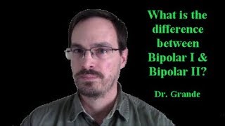 What is the difference between Bipolar I Disorder and Bipolar II Disorder [upl. by Aloisius]