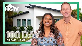 Couple Seeks Modern Home with Asymmetrical Roof amp Guest House  Full Ep Recap  100 Day Dream Home [upl. by Akiem]