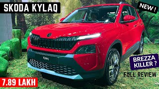 2025 Skoda Kylaq Compact SUV  Better Than Tata Nexon and Maruti Brezza  Features Price Interiors [upl. by Annovahs939]