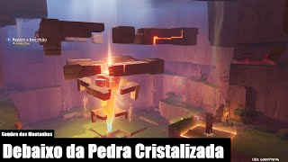 Sombra das Montanhas  Debaixo da Pedra Cristalizada  Genshin Impact [upl. by Fannie322]