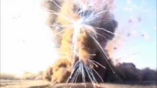 Fireworks storage massive explosions [upl. by Hibben]