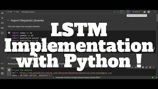 LSTM Implementation with Python Keras and Tensorflow  Machine Learning Full Course In Hindi [upl. by Namie]