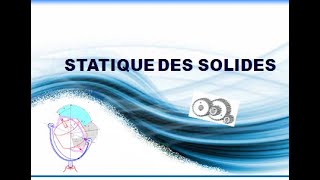 statique des solides modélisation et classification dune action mécaniqueMoment dune force [upl. by Yssac]