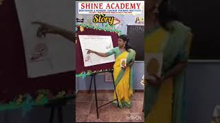 Montessori Teacher Training session Story Telling Presentation  Shine Academy [upl. by Jessalin]