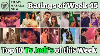 FMN Ratings of Week 45  Top 10 Tv Jodis of this Week [upl. by Lura]