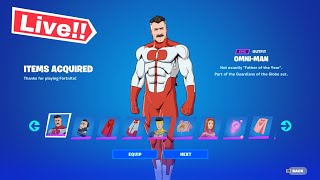 🔴 INVINCIBLE SKINS FORTNITE ITEM SHOP LIVE Today Fortnite OG [upl. by Doig517]