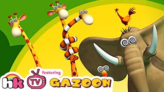 Gazoon The Snake Charming  Funny Animals Cartoons by HooplaKidz TV [upl. by Flower]