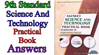 9th Science Practical bookAll answers Navneet Science and Technology Standard IX answer science [upl. by Avram]