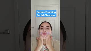 Cerave Foaming Facial Cleanser [upl. by Savior933]