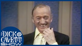 David Niven Explains How He Got An Iron Cross in WWII  The Dick Cavett Show [upl. by Ainslie]