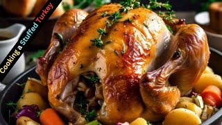 Basics of Cooking a Stuffed Turkey [upl. by Farrell347]