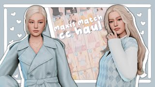 NOVEMBER CC HAUL❄️  The Sims 4  CC Finds  Maxis Match [upl. by Leelaj]