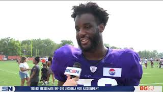 Dallas Gant Pursuing Pro Football Career with the Vikings [upl. by Casar]