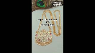 Impon Dollar Chain imponjewellery imponjewellerywithprice impondollarchain impon dollarchain [upl. by Bronez518]