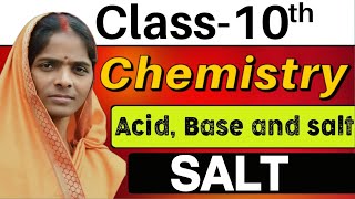 Science class10th chemistry chapter2 Salt acidbase and salt youtubeeducationstudents [upl. by Ardell]